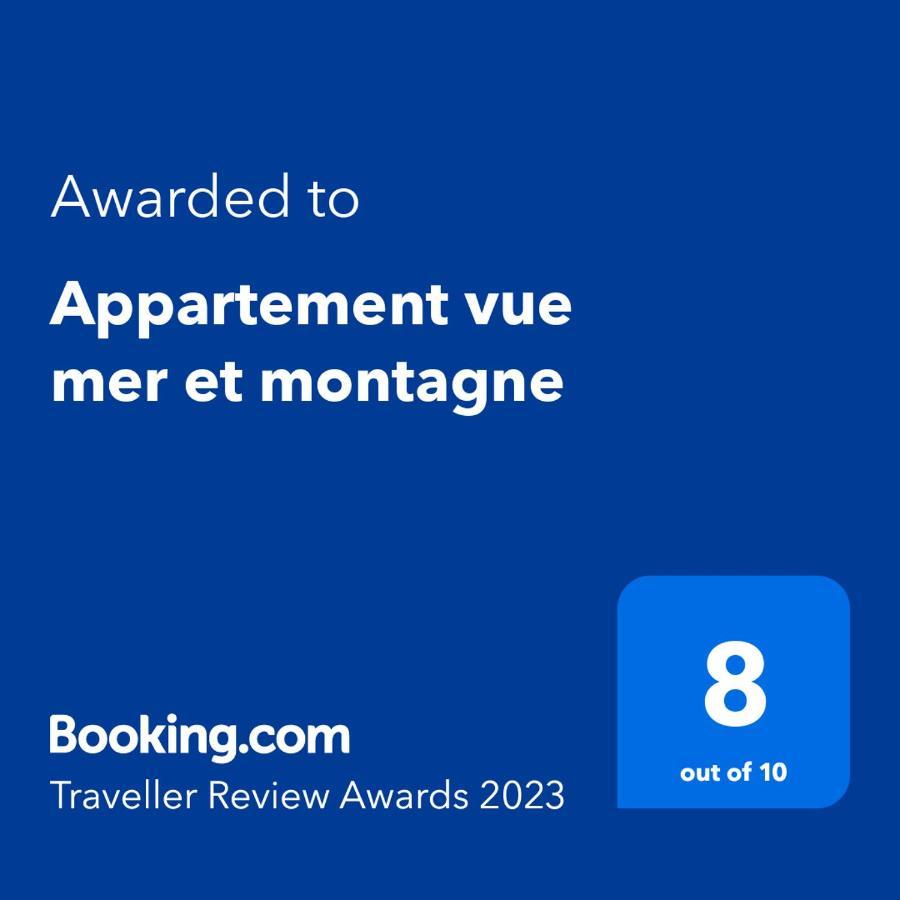 Appartement Vue Mer Et Montagne Кальви Экстерьер фото